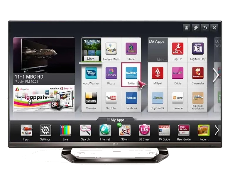 Замена контроллера питания (мультиконтроллера) LG 55LM640