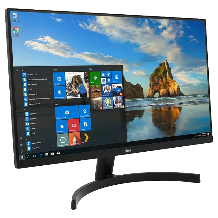 Замена электронных компонентов LG 27MK600M